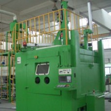 CNC Combustor Casing Blasting System
